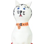 CONDOMERIE - PRESERVATIVOS NOVIDADES PINTADOS Ã MÃO GATO BRANCO